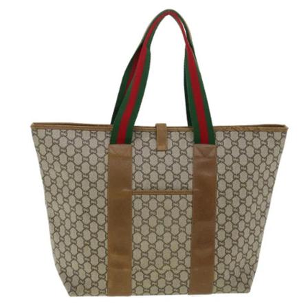 Gucci Vintage - Vintage Väskor - Beige - Dam - Storlek: One Size, Dam, Storlek: ONE SIZE