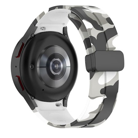 Camo silikonarmband för Samsung Galaxy Watch 5 Pro 45mm/Watch 4/5 40/44mm/Watch4 Classic 42/46mm