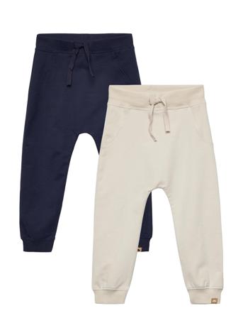 Nbntakki 2P Sweat Pant Collegehousut Olohousut Tummansiniset Name It