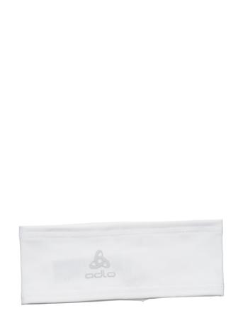 Odlo Headband Polyknit Warm Eco Accessories Headwear Headbands Hvit Odlo*Betinget Tilbud