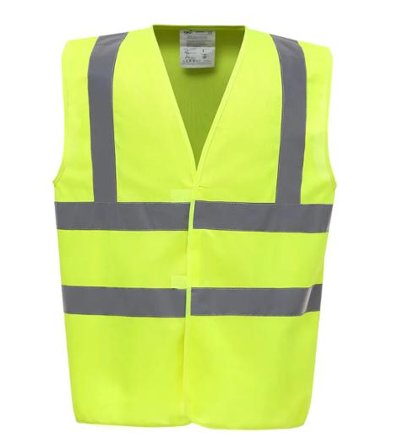 Varselväst klass 2 Gul 5XL - Lyreco - Arbetskläder - Varselkläder - Varselvästar