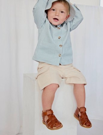 ANGULUS Sandals - Flat - Closed Toe - - Brown - 25