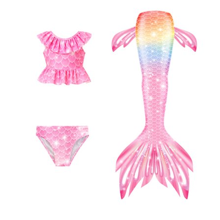 Børnehavfruehale Badedragt Slikker Badedragtsbukser Badedragt F