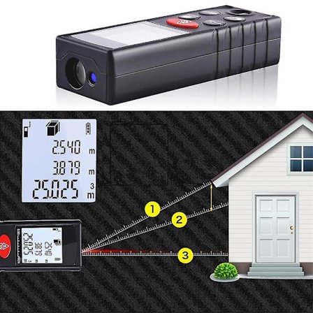 40m Digital Laser Afstandsmåler