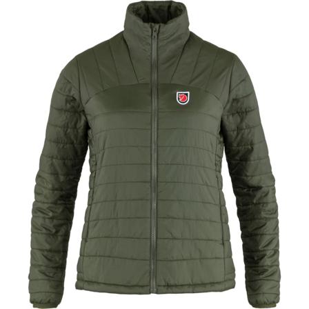 Fjällräven Women's Expedition X-Lätt Jacket Women middle-layer synthetic jackets Green M