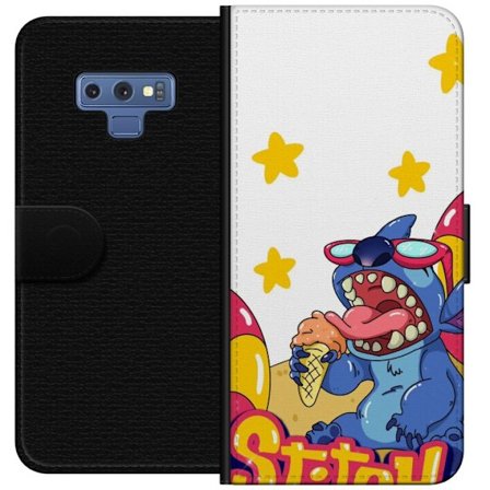 Kompatibel Tegnebogsetui til Samsung Galaxy Note9 Stitch Glass