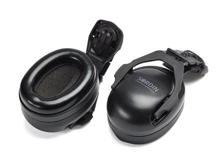 Sordin Classic HPE Hørselvern med hjelmfeste, Hørselvern