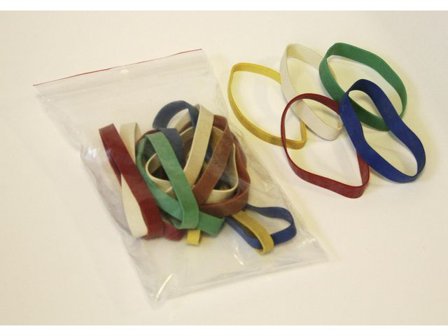 Nyckelband 100x10mm svart 100/fp - Lyreco - Emballage och lagerutrustning > Bindgarn gummiband och stift > Gummiband