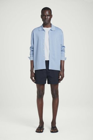 COS Men's Packable Swim Shorts in Blue