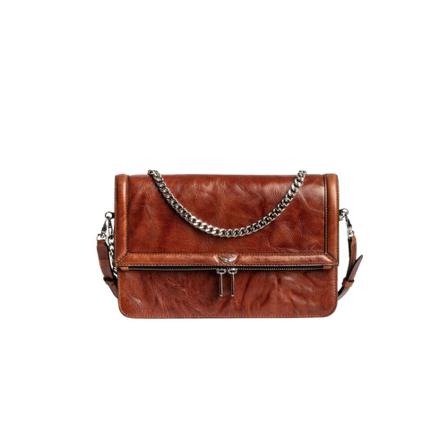 Zadig & Voltaire Pocket Brun, Dame Håndtasker, Størrelse: ONE Size