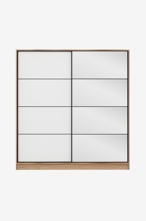 Hanah Home - Garderobeskap - Ellen - Brun - Garderobeskap & klesskap - Fra Homeroom