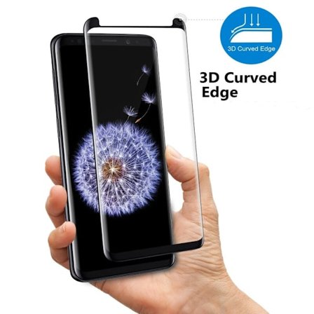 1-Pack SAMSUNG S9 PLUS Skærmbeskyttelse - Hærdet Glas 9H - Super kvalitet 3D