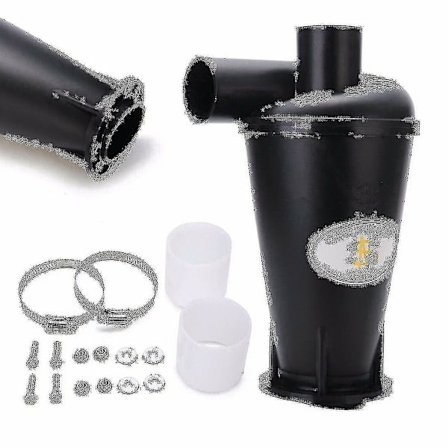 Cyklonfilter Støvopsamler Træbearbejdning Til Støvsugere Støv Ekstraktor Separator [DB]