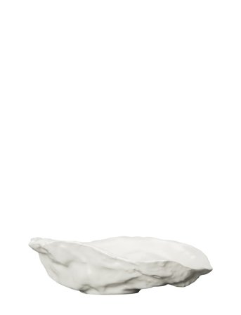 Plate Oyster White Byon