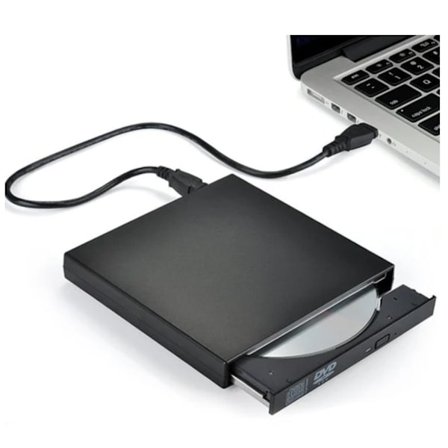 /Hc/Extern DVD/CD-brännare - 24x Svart