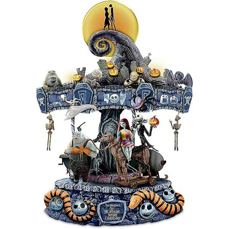 The Nightmare Before Christmas Gjøkur, The Nightmare Before Christmas Veggklokke Halloween Hjem.(1 stk, Flerfarget)