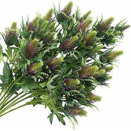 Todellisen kokoinen keinotekoinen ohdakekukka, Real Touch, 2 varresta, rustiikkinen sininen ohdakekoriste, Eryngium, meriohannes, hääkimppuun, 