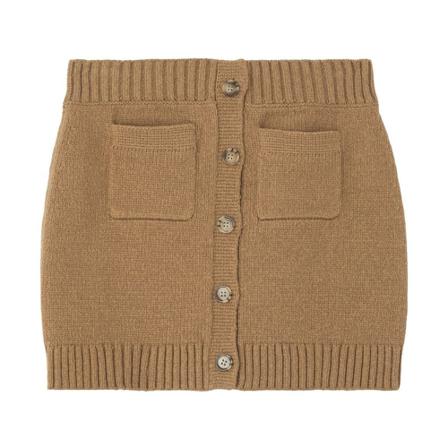 Burberry - Minikjolar - Brun - Dam - Storlek: S, Dam, Storlek: S
