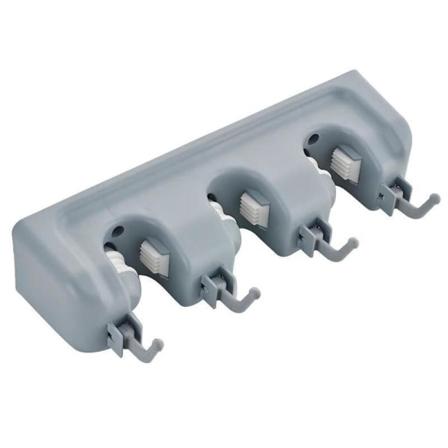 Sein kiinnitteinen luudanpidike ja puutarhaty kalujen j rjest j 4 koukkua ja 3 lokeroa Sein kiinnitteinen luudanripustin keitti n, kylpyhuoneeseen, 