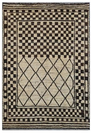 Dywan Berber Style 102X147 (Wełna, Afganistan)