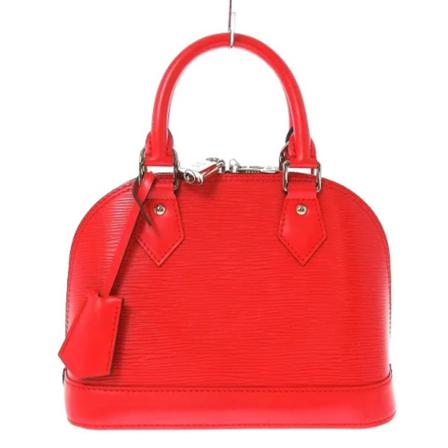 Louis Vuitton Vintage Pre-owned Læder hndtasker Rød, Dame Vintage Tasker, Størrelse: ONE Size