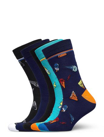 Jacflash Food Sock 5-Pack Black Jack & J S