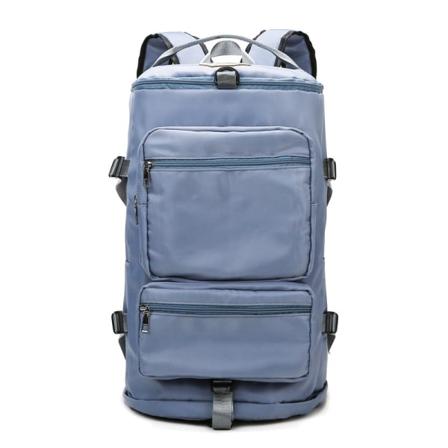 Ryggsäck Dam Casual Reseskola Enkel Lättvikts Gym Herr Vandringsaxelväska Lake Blue 19 inches