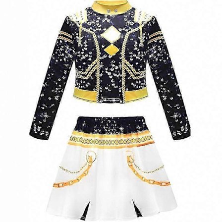 Kpop Demon Hunters Cosplay -asu - Rumi, Mira, Zoey hienot asut, Anime-peli rooliasu naisille