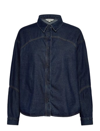 French Connection | Archie Denim Crop Shirt | XL