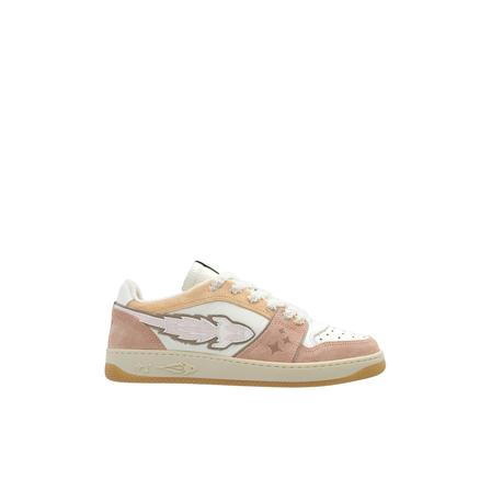 Enterprise Japan, Sneakers Roze, Dames, Maat:38 EU,leer,Patches