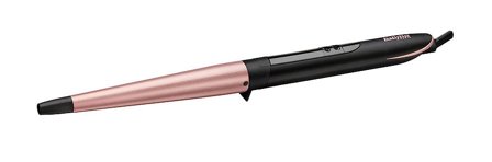 BaByliss Rose Quartz Konisk Wand Krøllejern C454E, Sort, Hår, Styling Tools, Krøllejern