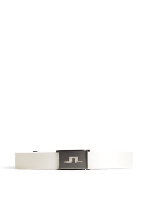 J.Lindeberg - Golf - Roy Belt - White - Mann - 110