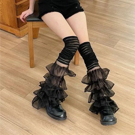 Lolita Spetsstrumpor Långa Knästrumpor FÄRG 6 FÄRG 6 Färg 6