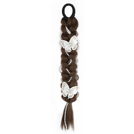 Parykk Pannebånd Hår Gummibånd LYSEBRUN