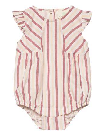 Romper Yd Stripe Pink En Fant