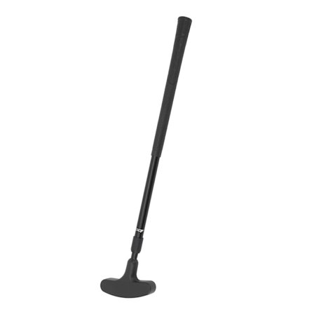 Golfputter til mænd kvinder 2-vejs børneputter Minigolfputter til højre- og venstrehåndet Justerbar længde Golfputter til børn Voksne Sort