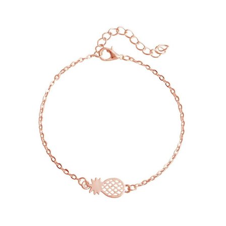 Enkel design ihålig ananas armband frukt design armband kvinnor