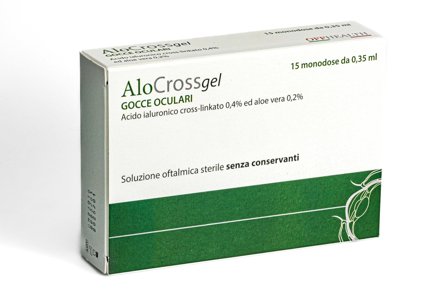 ALOCROSS GEL gocce oculari 15 monodose da 0,35 ml