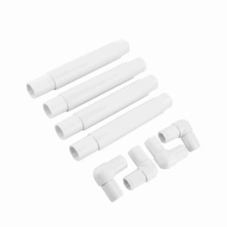 Muovinen klipsikehys kirjontaan ristipisto tilkkutöihin neulontaan DIY-työkalu (20,3 * 20,3 cm)