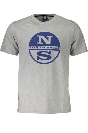 North Sails T-shirt Maniche Corte Uomo Grigio
