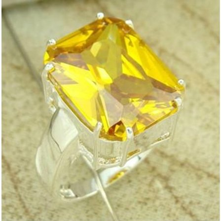 SILVER filled Ring zirkon ädelsten ring smycken