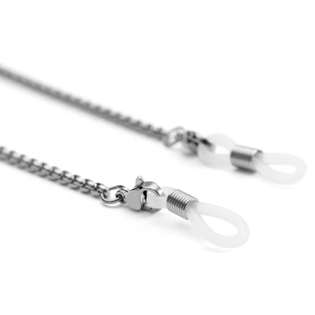 Corrente Veneziana para Óculos de Sol em Aço Inoxidável Prateado para homens - Cordões para óculos