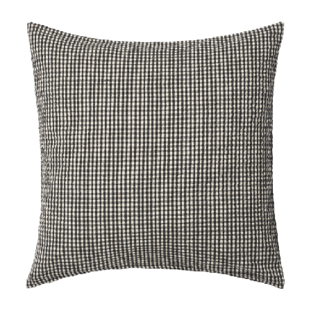 Åhléns Home Kuddfodral MINI GINGHAM 50x50 cm Kuddar Grå ONESIZE