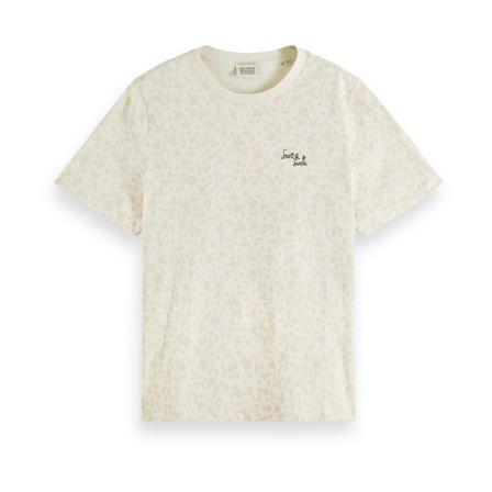 Scotch & Soda, T-Shirts Beżowy, Kobieta, Rozmiar: XS