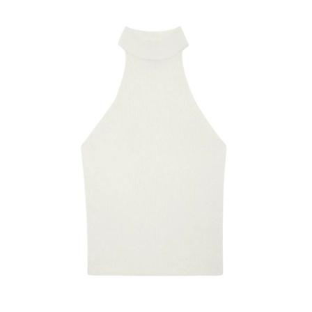 Anine Bing, Sleeveless Tops Wit, Dames, Maat:L,nylon
