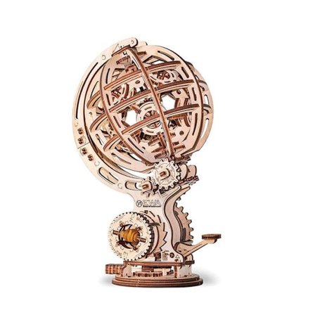 Trä 3D-modellsats - 25,1 cm Kinetic Globe