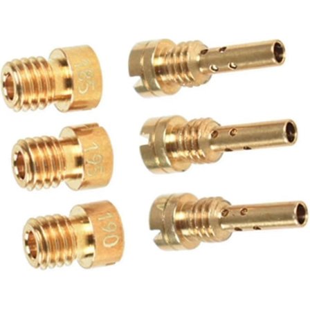 Pääsuutin 185 190 195 Tyhjäkäyntisuutin 42 45 48 Korvaava Yhteensopiva Sportster Cv40 -tyypin Kaasuttimen kanssa inHan-Perfet