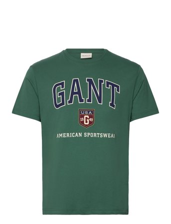 GANT Graphic T-Shirt - Green - L