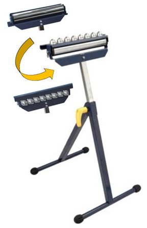 Ironside 100287 Rullestøtte 70-110 cm, Garasjeinnredning & oppbevaring