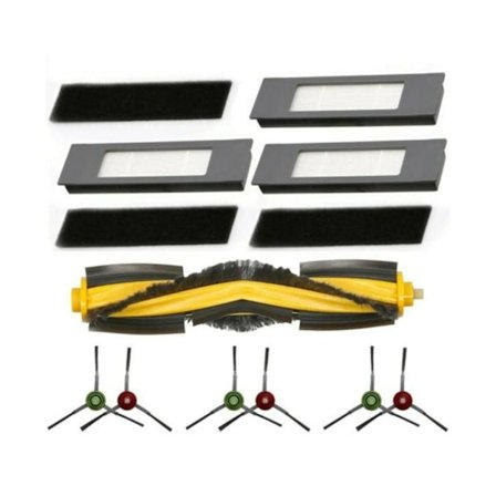 1* Hovedrullebørste 3*Filtre 6*Sidebørster Til Deebot Ozmo 920 950 960 980 Robotstøvsuger Reservedel Husholdningsrengøringsværktøj